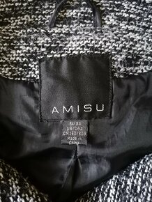 Dámský melírovaný kabátek s kapucí - 11