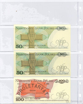 Plný šanon mix bankovek celý svět - Konvolut - sbírka - 11