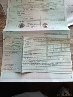 Trabant 601combi Doklady německé na Přihlášení - 11