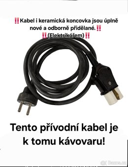 Starožitný/starý kávovar z SSSR (bez džezev) - 11