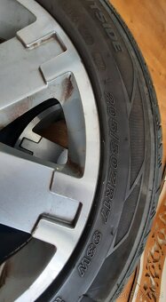 Alu kola 5x108 letní  pneu - 11