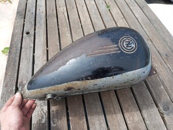 Nádrž ČZ 125/ 150 C patinovka - 11