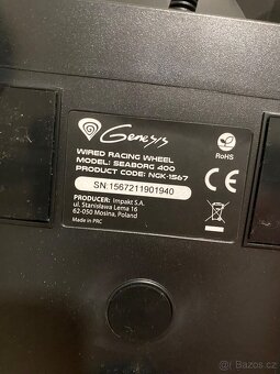 Herní volant genesis seaborg 400 - 11