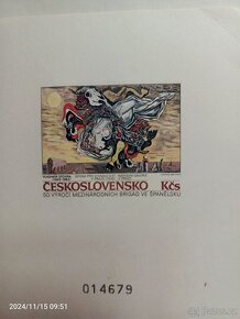 Poštovní známky, aršík, příležitostní tisk. - 11