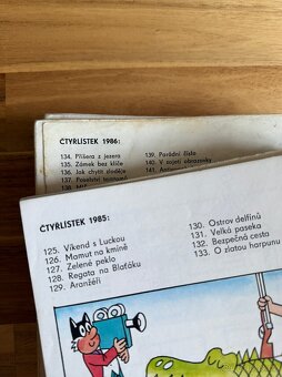 Sada Čtyřlístků 127-148 z roku 1985 & 1986 (chybí 146) - 11