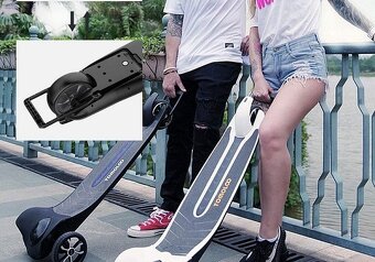 Elektro longboard Tomoloo H3, NOVÝ, NEPOUŽITÝ - 11