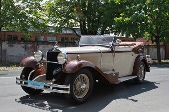 Znak na předválečné Mercedesy 20.-30.léta (chrom + smalt) - 11