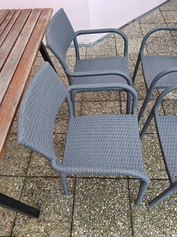 Ratanové židle 4 ks - 11