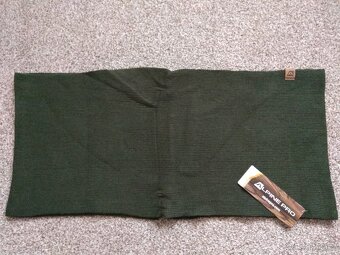 Nové unisex kruhové šály ALPINE PRO - černá, tmavě zelená - 11