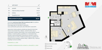 Prodej, byt 2+kk, 66 m2, Střížkov - 11
