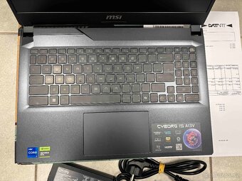 Herní notebook MSI Cyborg 15 A13VF-1091CZ + záruka do 05/27 - 11
