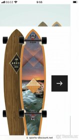 Longboard Arbor Mission Walnut 2015 - půl roku použitý - 11