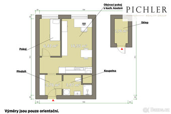 Prodej bytu 1+1, 34 m². Plzeň, Vinice - 11