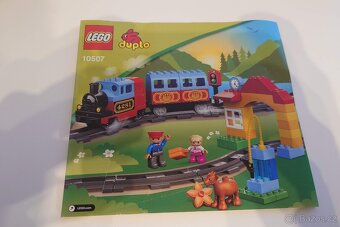 Vlakový set - 4 stavebnic - 11