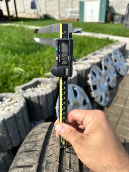 Prodám alu kola 4x100 r16 s letní pneu 205/55/16 - 11
