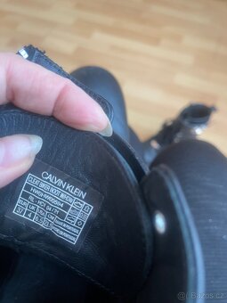 Kožené kanady Calvin Klein boty - originál - 11