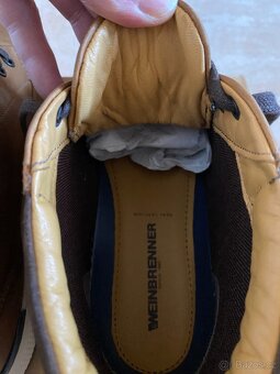 Nové pánské kožené moderní boty Weinbrenner - č. 44 - 11