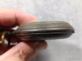 Obrovské 67mm, 200g kapesní hodinky REGULATEUR na díly - 11