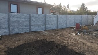 Montáže betonových plotů - 11