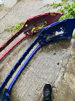 predni naraznik skoda octavia iv 4 modry cerveny - 11