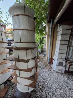 Kachlová kamna historická - 11