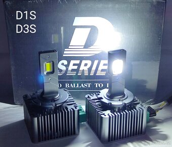 Led D1S D2S D3S D5S 6000k 70w led  Výkon 70w pár Lumen 24 00 - 11