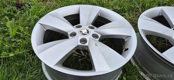 Alu kola originál Škoda 5x112 6,5x17 ET38 565 601 025 J - 11