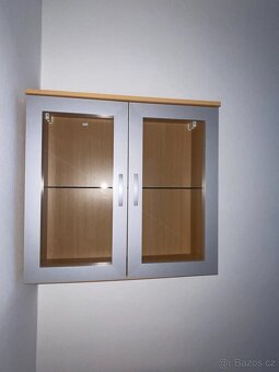 Obývací stěna, komoda + šatní skříň - 11
