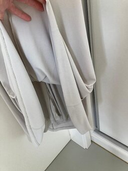PLESOVÉ ŠATY S VÝSTŘIHEM A ŘASENÍM - nové - S a XL - 11