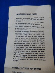Tapiserie netkaná ART PROTIS Brno, manželé Vrzalovi - 11