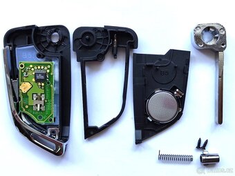 Klíč Volkswagen Škoda Seat.  Stačí přendat elektroniku dálko - 11