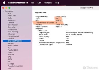 Apple Macbook Pro (14, 2021) 16gb/1tb M1 Pro vesmírně šedý - 11