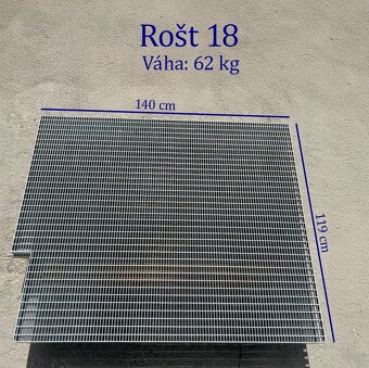 pozinkovane rosty cena 50kc /kg mame cca 3000kg - 11