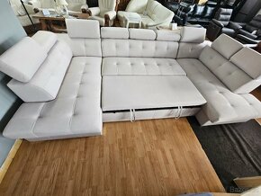 Rohová  moderni sedací Alllaska  "U" NOVINKA - 11