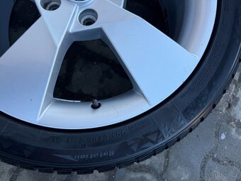 ORIGINÁL Alu Škoda DENOM R17, 5x112 - vč. pneu - 11