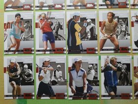 karty TENIS 2005 ACE kompletní sbírka 100 kusů TOPSTAV - 11
