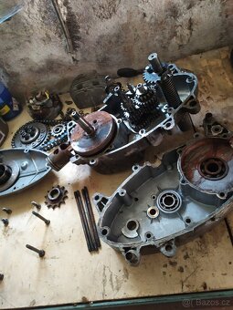 Upravený 2k motor Jawa pionýr - 11