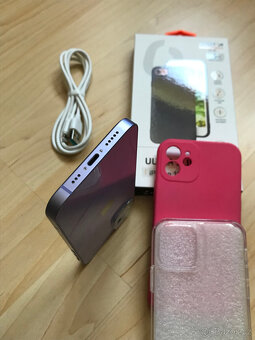 ‼️ iPhone 12 128GB Fialový / KRÁSNÁ ELEGANTNÍ BARVA ‼️ - 11