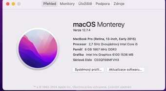 Macbook Pro 13” 2015 (1TB disk) - 11