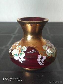 Prodáno Kolekce starožitného skla z československé - 11