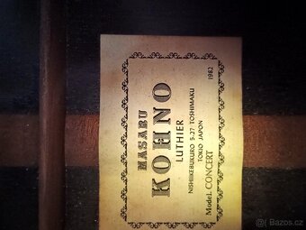 Mistrovská kytara Masaru Kohno Concert 1982 - 11