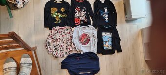 Trika, mikiny, tepláky, bunda 110/116 - 11