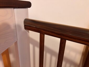 Dětská postýlka Drewex Mocca se stahovací bočnicí - 11