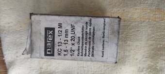 2x Rychloupínací sklíčidlo NAREX do vrtačky made in germany - 11