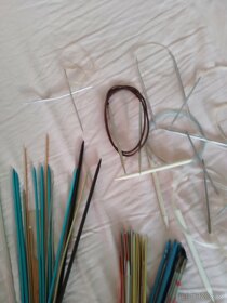 kruh na vyšívání,vlna,jehlice - 11