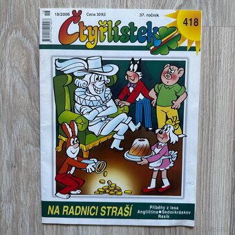 Čtyřlístek ročník 2006 - 11 kusů - 11