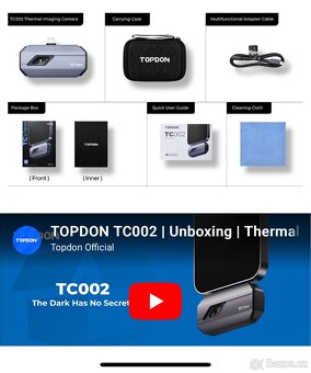 Topdon IR termokamera - Profesionální - iPhone Lightning - 11