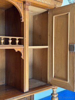 Neorenezační sekretář skříň - 11