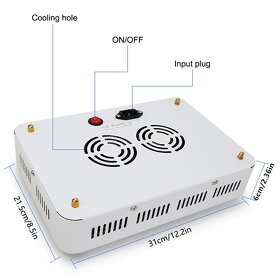 Nové světelné LED  Grow Light - Full Spectrum. - 11