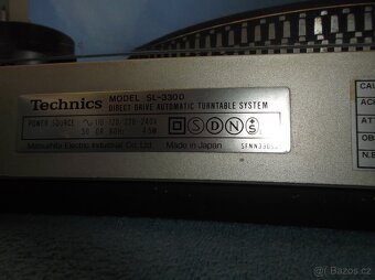Gramofon TECHNICS SL-3300, rezervován - 11